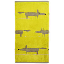 Scion Mr Fox Towels Citrus